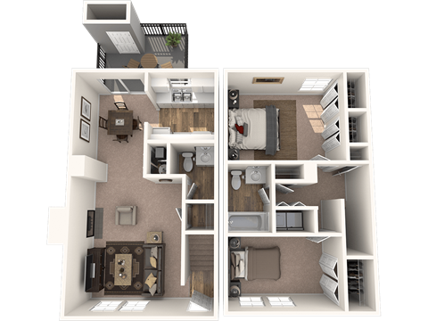 7401 Merganser Drive 1-3 Beds Apartment, Affordable for Rent - Photo Gallery 17